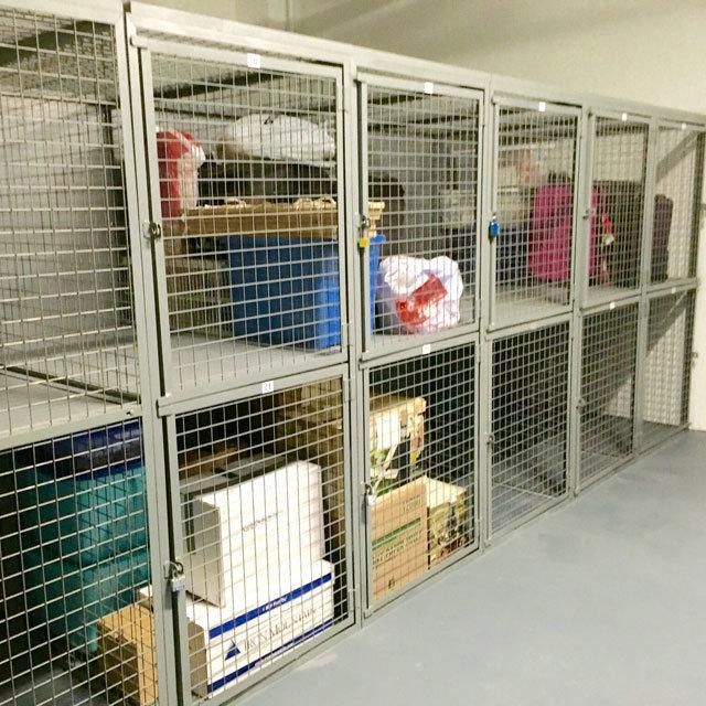 Tenant and Industrial Portable Wire Storage Lockers