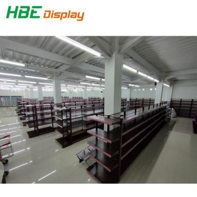 Island Type Double Sided Wire Mesh Cheap Price Supermarket Equipment