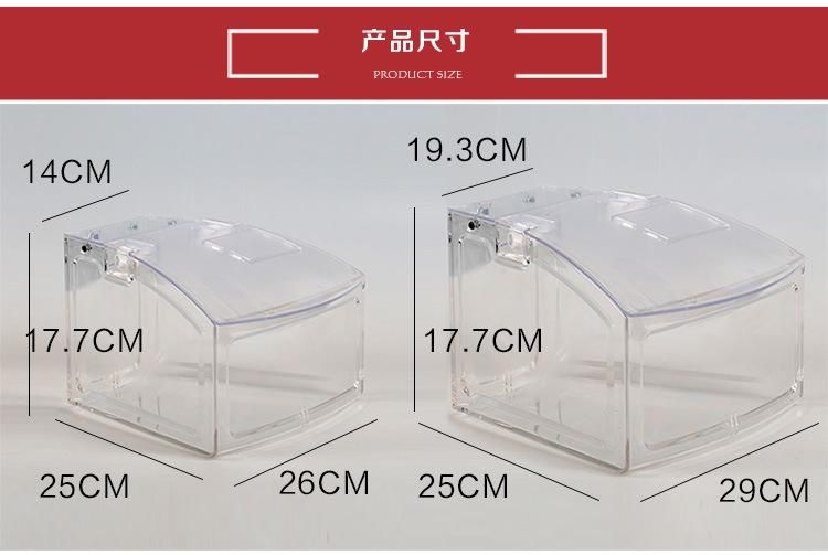 Plastic Bulk Food Bins Dry Bulk Candy Bins for Storage