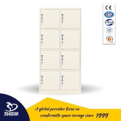 Large Compartment 8 Door Steel Locker for Sale