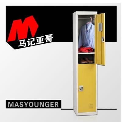 Premium Colorful Two Doors Metal Clothing Storage Locker