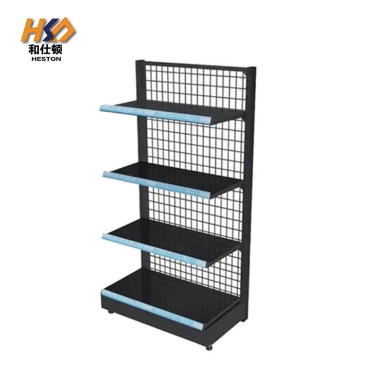 Factory Custom Advertising Display Supermarket Shelf, Display Rack for Hanging Items, Store Shelving