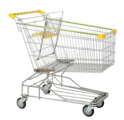 Supermarket Shopping Trolley Metal Store Shopping Cart