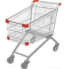 Four-Wheel European Style Shopping Trolley for Sale