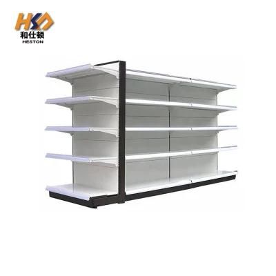 Wholesale Metal Display Racks for Grocery Stores Heavy High Quality Supermarket Shelves