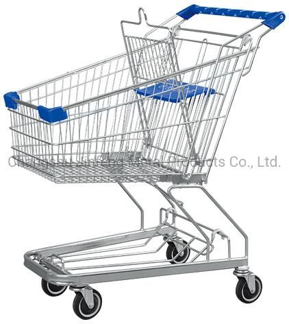 Supermarket Retail Equipment High-Quality Metal Shopping Cart Trolley