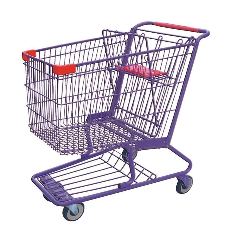 Hot Sale Cheap Eco-Friendly Metal Shopping Trolleys