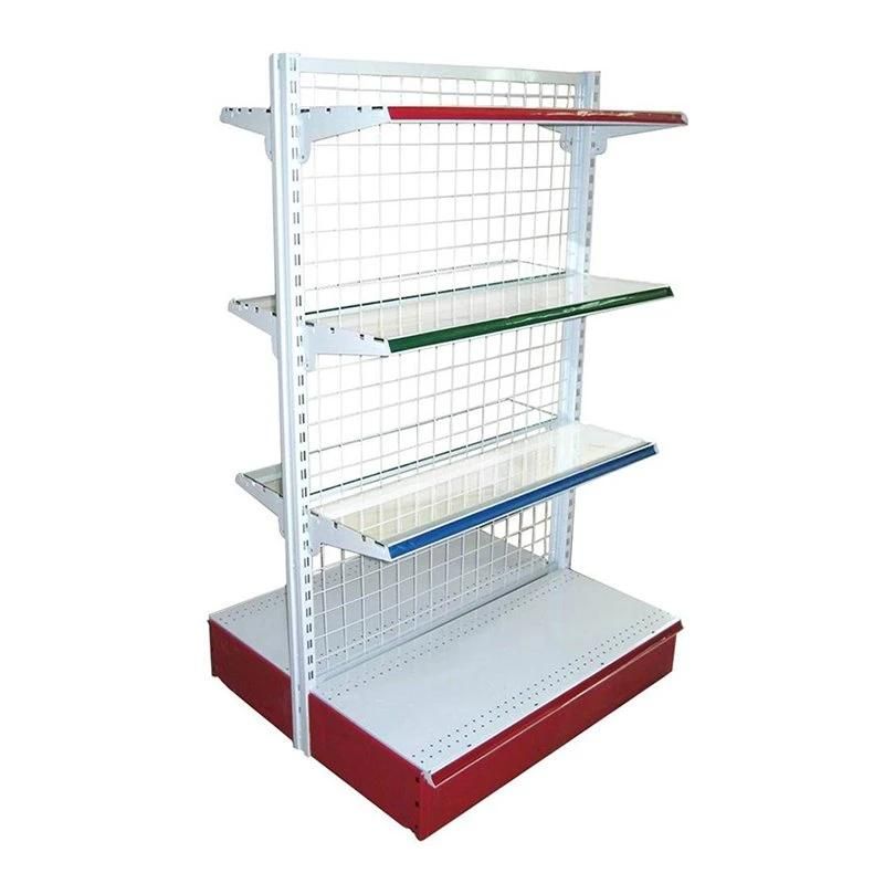 Hot Selling Metal Display Gondola Supermarket Shelf