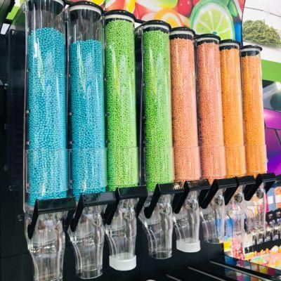Ecobox Gravity Bin Grain Nuts Plastic Bulk Food Dispenser Candy Dispenser Cereal Dry Food Dispenser for Shops