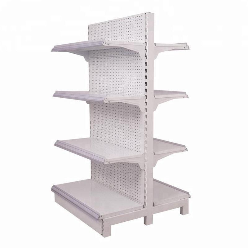 Customized Supermarket Modern Pharmacy Shelving Durable Display Shelves