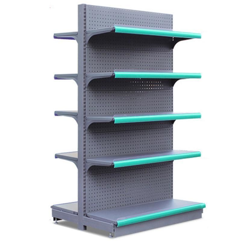 Double-Sided Supermarket Shelves of Supermarket Wire Racking System