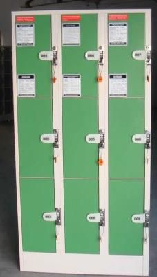 High Quality 9 Doors Metal Steel Locker