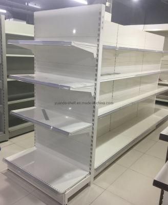 Supermarket Metal Floor Standing Display Shelving