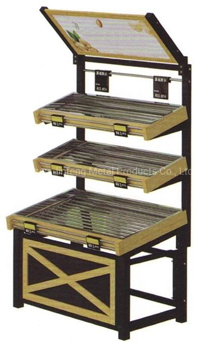 Supermarket Vegetable Rack Fruit Rack Shelves for Vegetable and Fruit