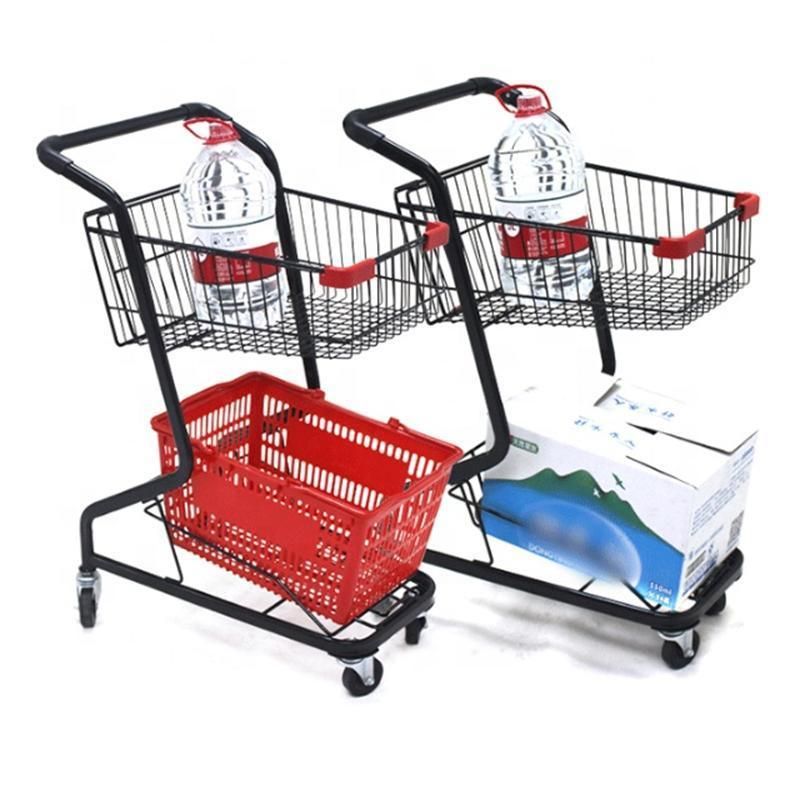 Light Folding Shopping Trolley Bag Supermarket Shopping Trolley with Seat