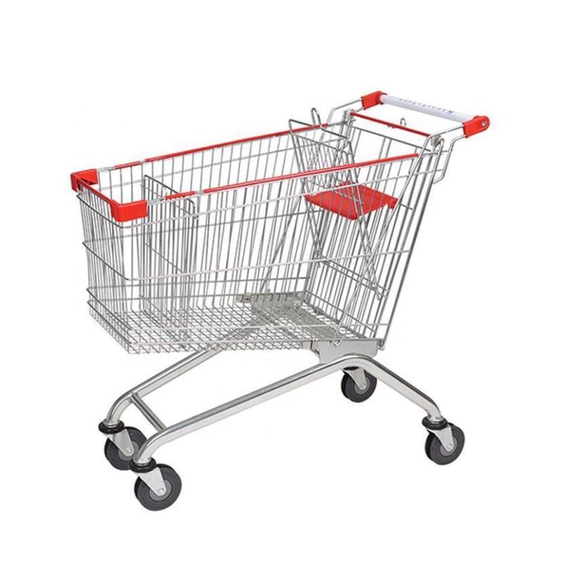 Store Equipment Metal Shopping Cart Supermarket Trolley