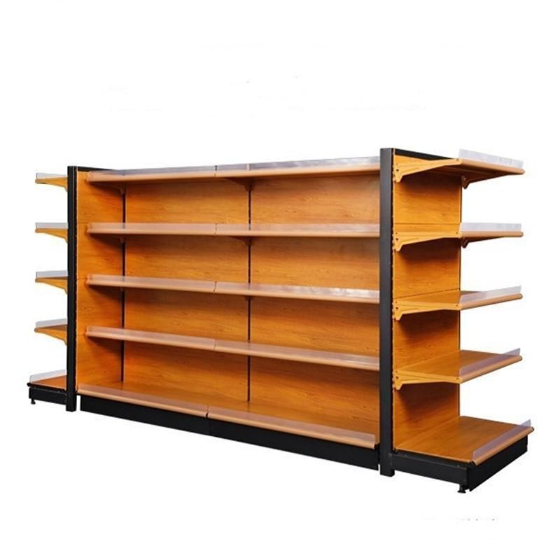 Factory Customized Gondola Grocery Display Stand Racks Supermarket Shelf