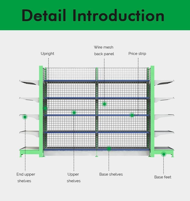 Retial Supermarket Equipments with New Store Free Design