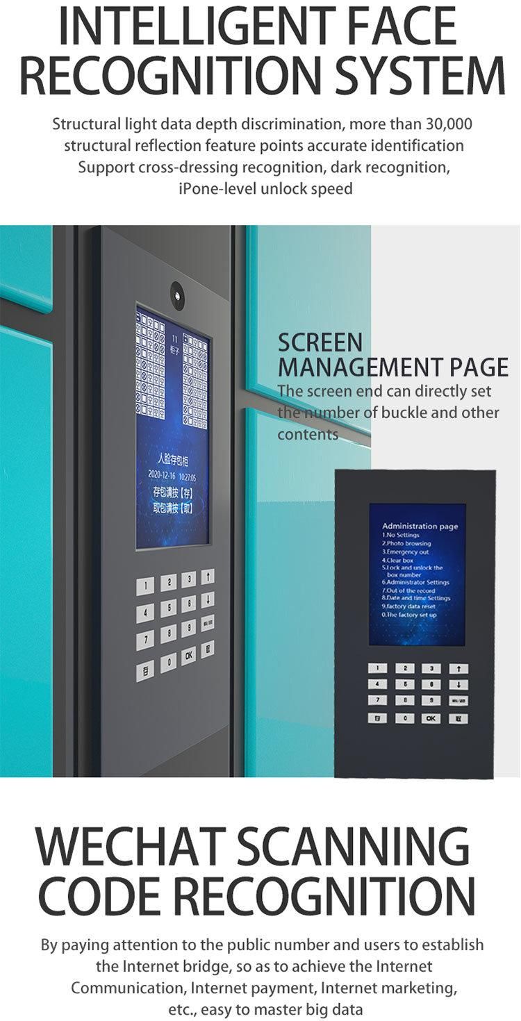 Coin-Operated 40-Door Cell Phone Charging Locker Charging Station