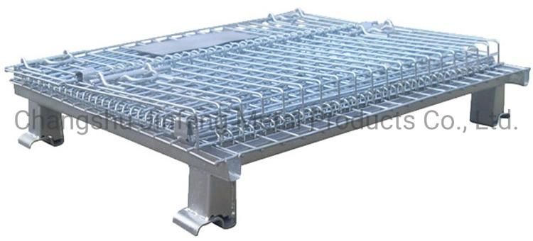 Wholesale Folding Storage Cage Metal Warehouse Cage