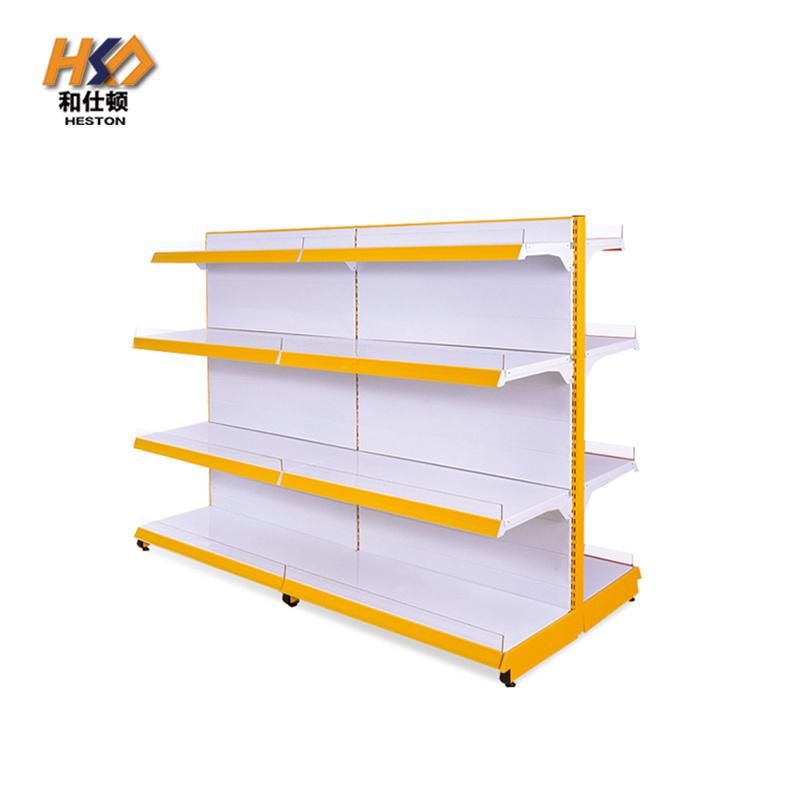 Factory Wholesale New Design Wood and Acrylic Retail Store Display Rack Supermarket Shelves Adjustable Storage Display Stand