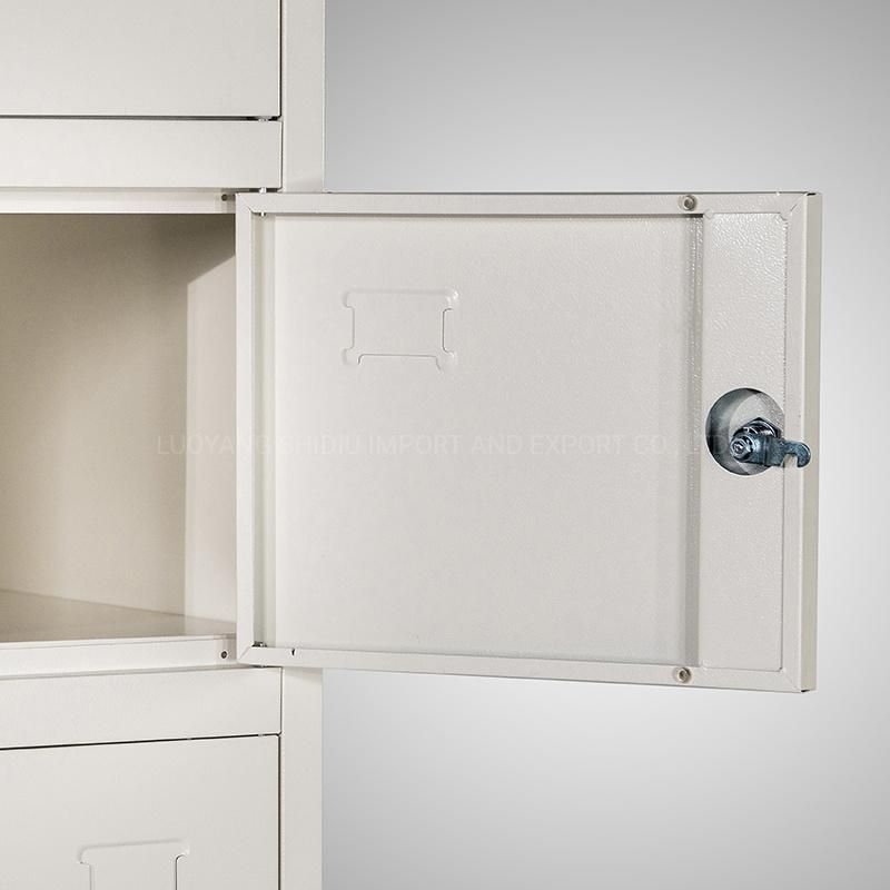 Metal 6 Tier Individual Locker Box Locker with Cylinder Lock