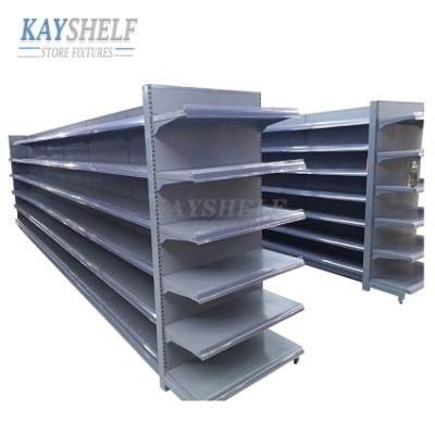 Wholesale Store Grocery Retail Shop Metal Gondola Shelving for Supermarket