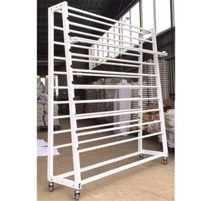 Supermarket Retail Storage Fabric Display Rack Cloth Shelf