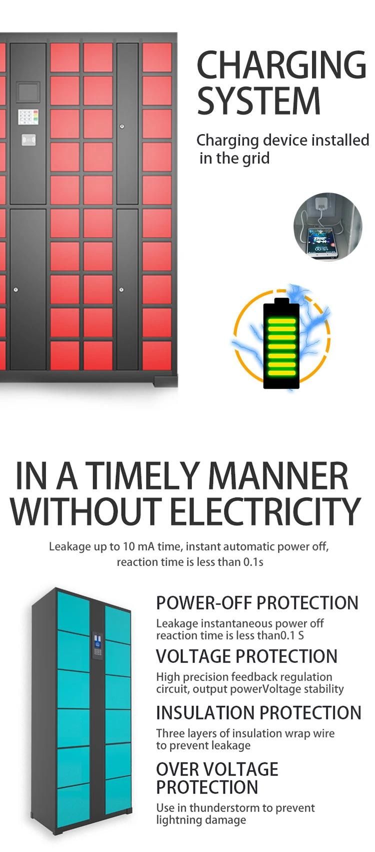 Cell Phone Charging Locker Machine for Shopping Malls