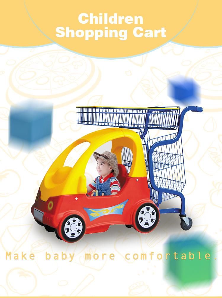 Supermarket Shopping Cart Children Trolley Kids Cart