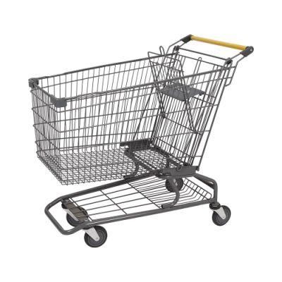 China Manufacturer Collapsible Shopping Trolley Cart with Chair