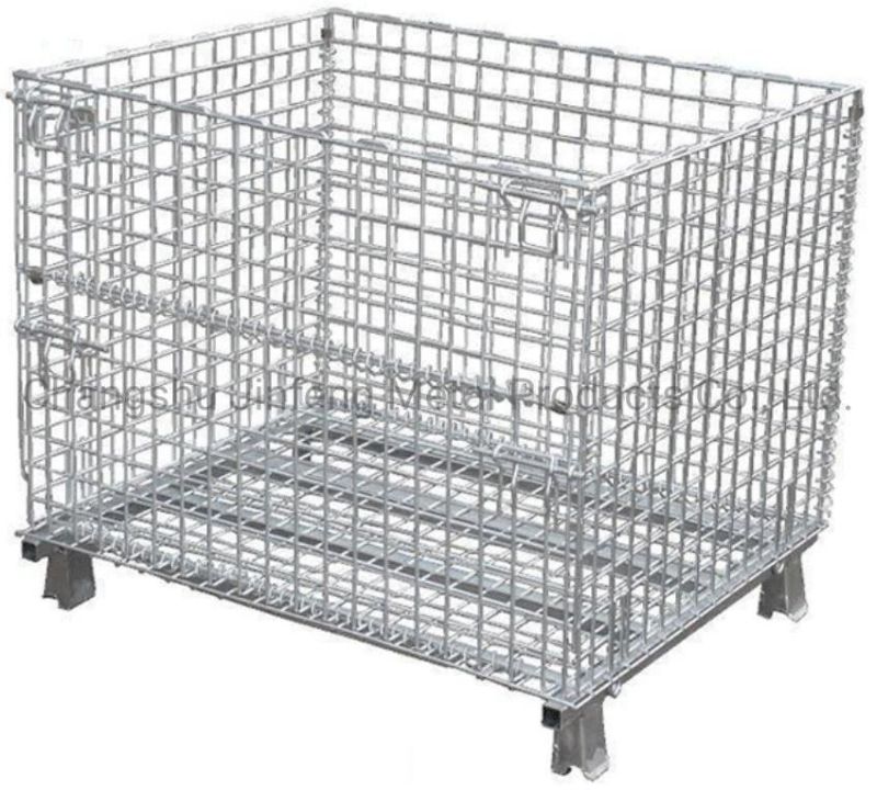 Wholesale Folding Storage Cage Metal Warehouse Cage