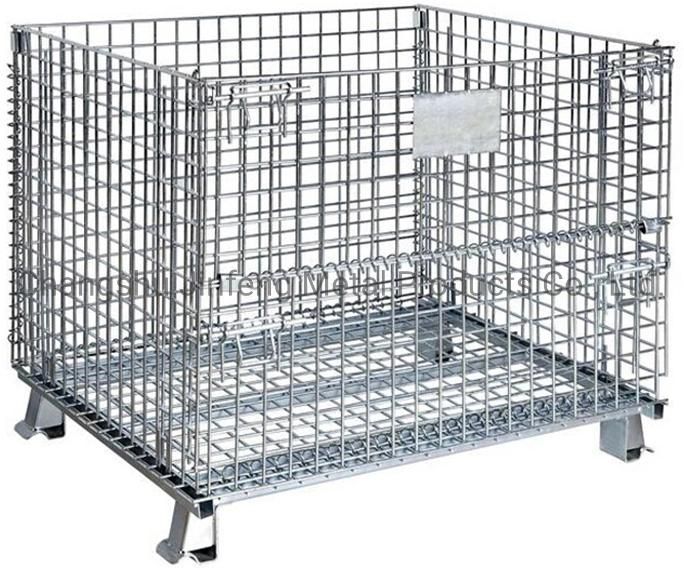 Wholesale Folding Storage Cage Metal Warehouse Cage