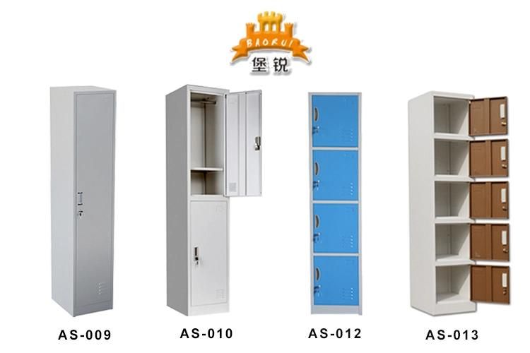 China Luoyang Office Furniture 6 Door Steel Locker Compartment Steel Metal Cabinet Wardrobe Gym School Cabinet Locker for Sale