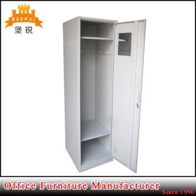 Cheap Knock Down Steel Cabinet Refugee Single Door Closet Locker