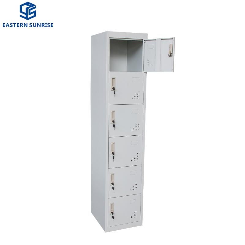 Staff/Office/Gym/School Use 6 Doors Metal Locker