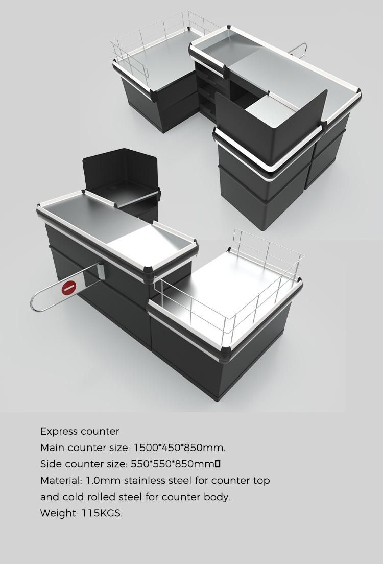 Supermarket Convenience Store Cashier Table