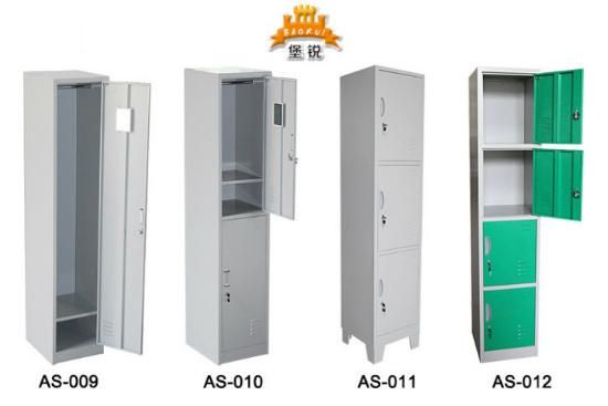 Fas-011 3 Door Iron Staff Locker Steel Gym Storage Lockers Metal Clothes Locker Cabinet