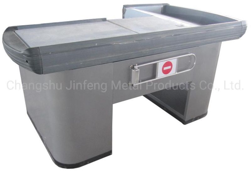 Supermarket Checkout Counter Convenience Store Cashier Table Jf-Cc-071