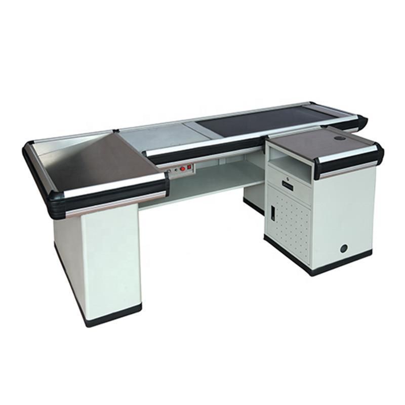 China Factory Checkout Counter Cashier Desk Supermarket Checkstand