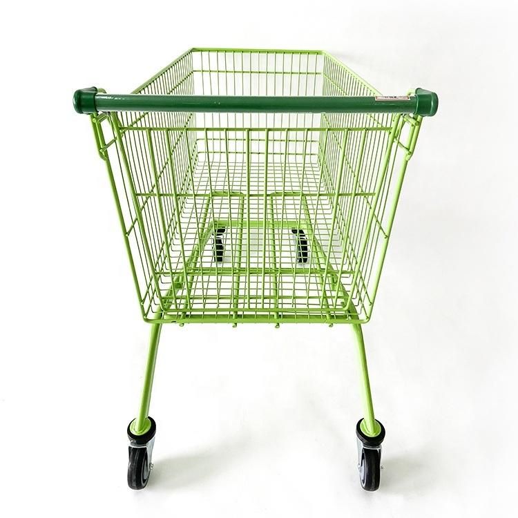 Comfortable Steel 175L Shopping Trolley Without Baby Seat