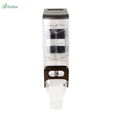 Wall Mounted Transparent Cereal Dispenser Candy Dispenser Gravity Bin