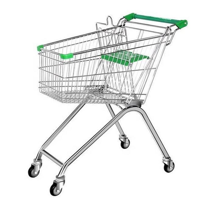 Store Equipment Metal Shopping Cart Supermarket Trolley