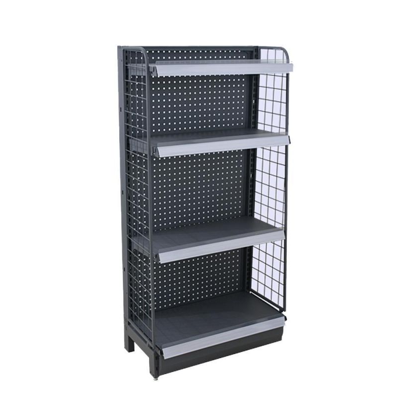 Grocery Snack Gondola Steel Rack High Quality Supermarket display Shelf