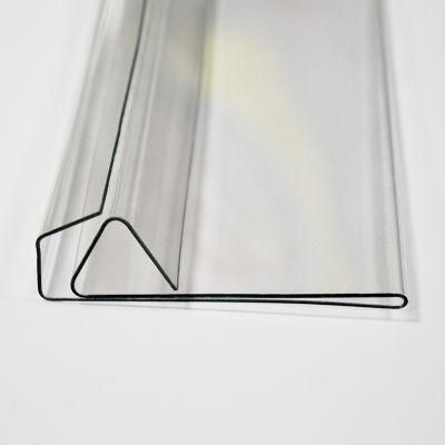 Plastic Adhesive Data Strips Price Holder Shelf Edge Data Strips