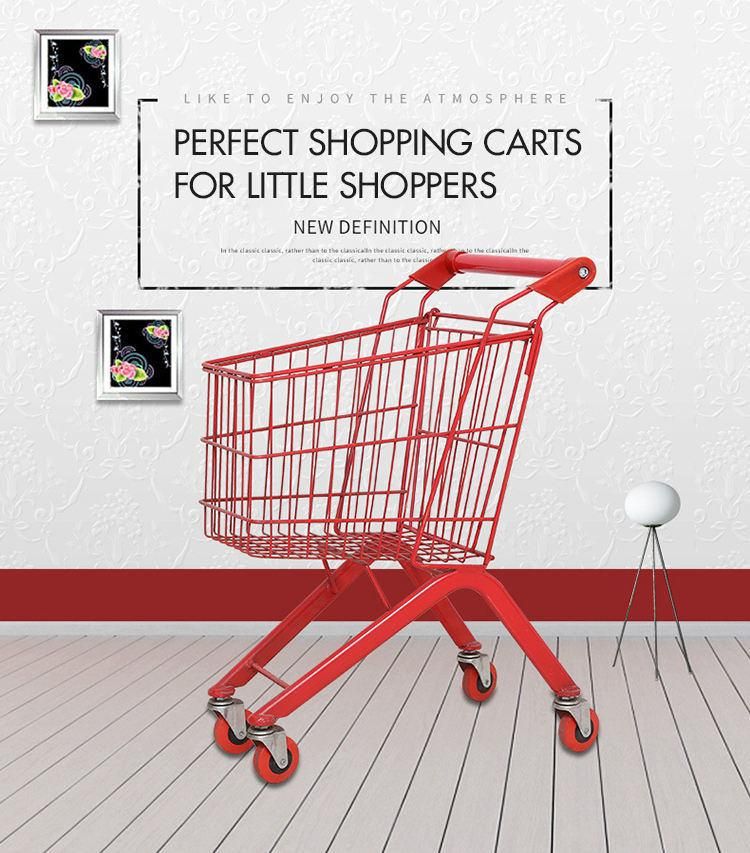 Kids Mall Car Supermarket Cart Child Size Shopping Cart