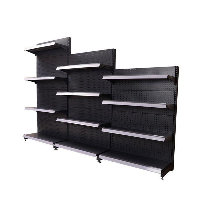 Easy Install Mart Shelf Modern Grocery Store Shelving Durable Gondola