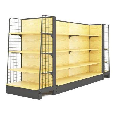 Customized High Grade Double Sided Shelf Display for Supermarket Rack for Sale