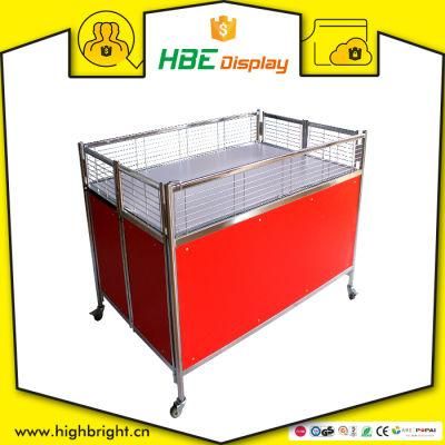 Iron Supermarket Coffee Cloth Promotion Table