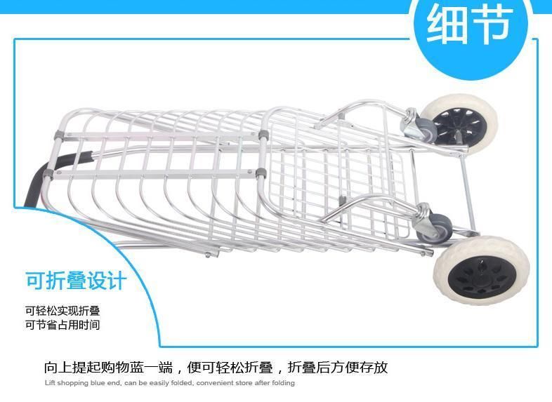 Hot Sale Aluminium Folding Shopping Trolley and Carts Folding Wagon